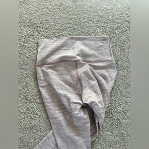 Lululemon leggings full length multicolor
